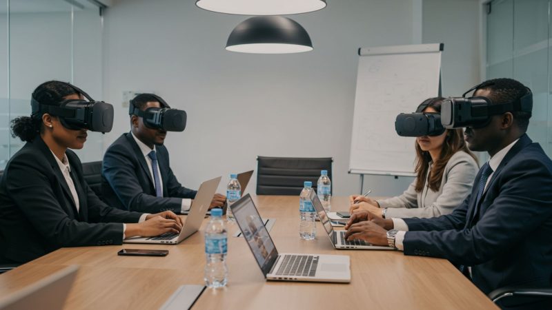 Beyond the Screen: How Spatial Computing and the Metaverse Are Redefining B2B Collaboration & Training